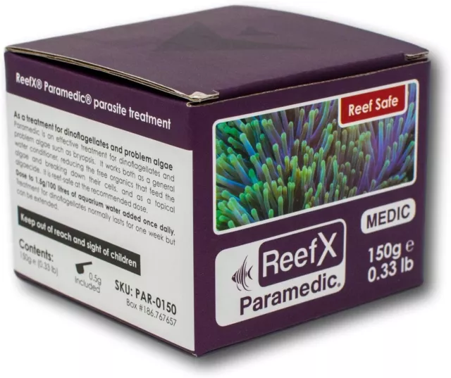 Paramedic (150g) reef safe parasite treatment