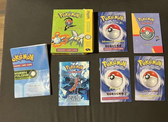 Boite Carte Pokemon 1999-2000 - Règles De Jeu - Livrets