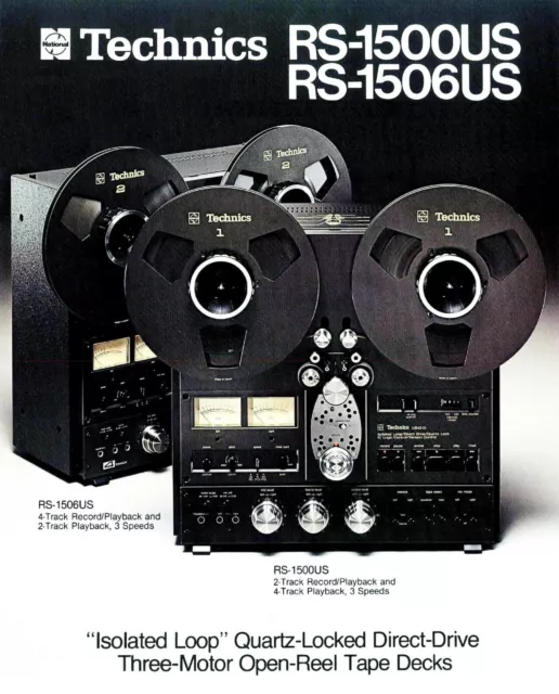 VINTAGE TECHNICS RS 1700 Reel-to-Reel Recorder $1,600.00 - PicClick