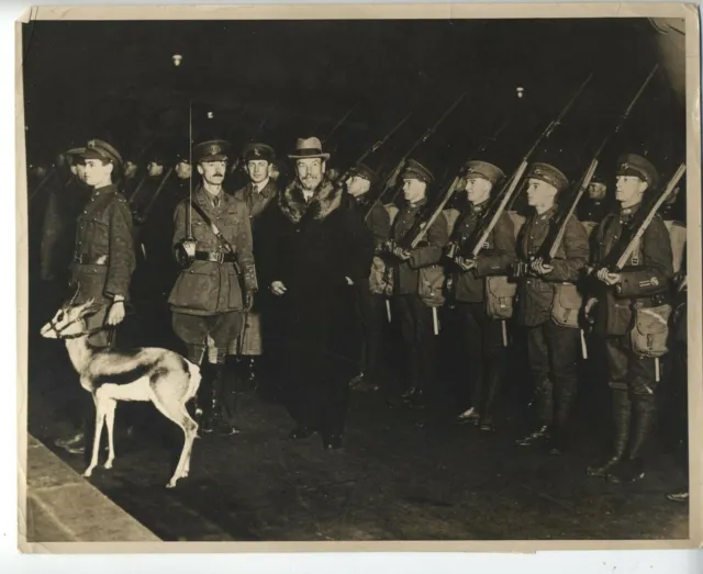 General Botha World War I Photo Peace Talks London Original Wwi 1919 Vintage
