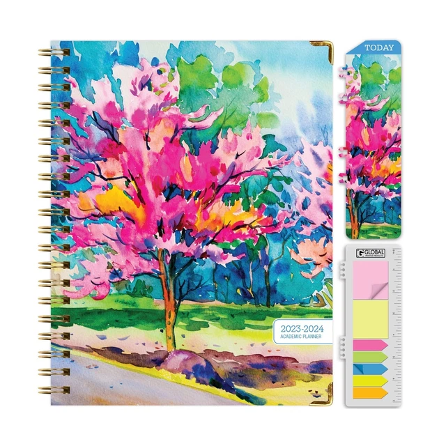 HARDCOVER ACADEMIC YEAR 20232024 Planner (June 2023 Through July... FMBI Sales EUR 43,59