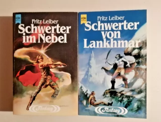 Fritz Leiber Schwerter Zyklus Band 3 und 5 Heyne Bücher Fantasy Buch K128-10