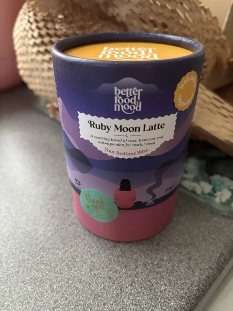 BETTER FOOD MOOD Ruby moon latte your bedtime bliss £6.51 - PicClick UK