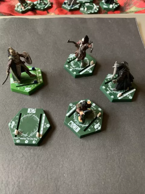 Lotr Tmg Rohirrim Royal Guard Pr13,Frodo Pr 21,Lurtz Pr 4,Frodo Pr18,Nazgûl Pr 6