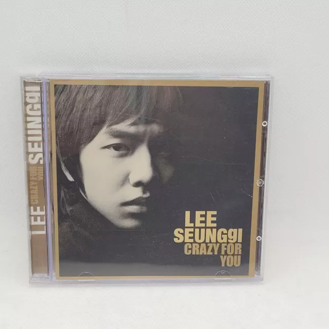 Lee Seung Gi Crazy for You CD 2nd album OOP Booklet Rare Korean Music