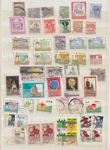 Worldwide Off Paper Packet, 48 Stamps World Wide Collection used Condition WW 78