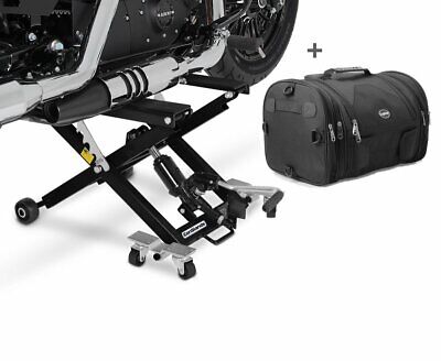Borsa posteriore per Harley Davidson Softail Blackline sm15 Ponte sollevatore set 