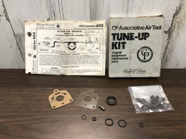 Chicago Pneumatic CP-725B Air Wrench Tune Up Kit Impact Wrench