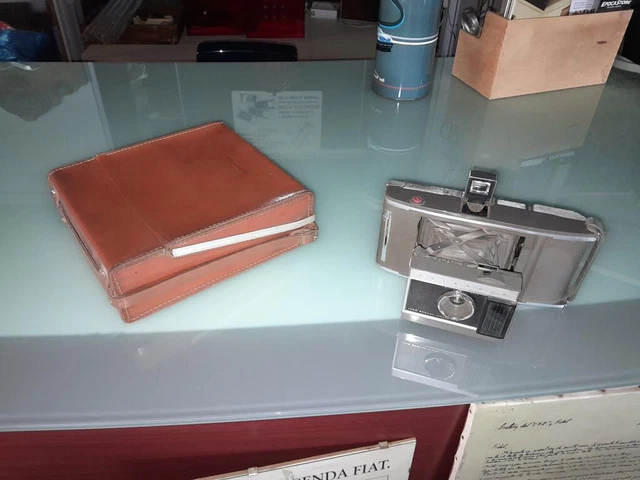 Macchina Fotografica A Soffietto POLAROID Land j66 Con Custodia