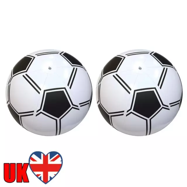 Inflatable Football Soccer Portable PVC Children Beach Pool Sports Ball Creative