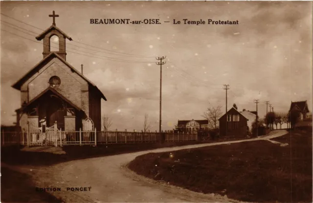 CPA  Beaumont-sur-Oise - Le Temple Protestant     (290512)