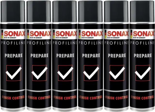 Sonax PROFILINE Prepare 400 ml - Set VPE - 6 pezzi - 02373000