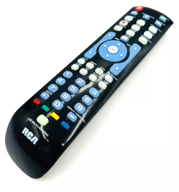 Modelo de control remoto RCA RCRN04GR LED retroiluminado FABRICANTE DE EQUIPOS ORIGINALES TV DVD VCR SAT DVR
