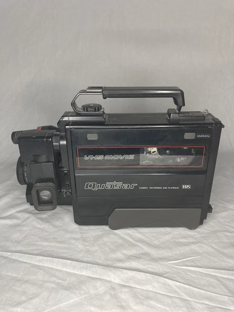 Quasar VHS Movie Maker VM-10 Video Camcorder Untested No Battery No Charger