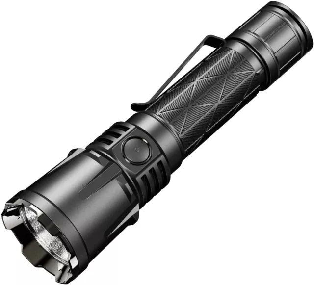 KLARUS XT21X Pro Super Bright 4400 Lumens LED Rechargeable Tactical Flashlight