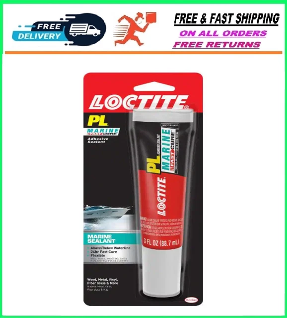 LOCTITE PL FAST Cure Adhesive Sealant Marine 3 fl. oz. 15.75 PicClick