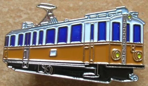 Pin Anstecker Straßenbahn Rittner Bahn Zug Lok Tram Eisenbahn Art. 6191