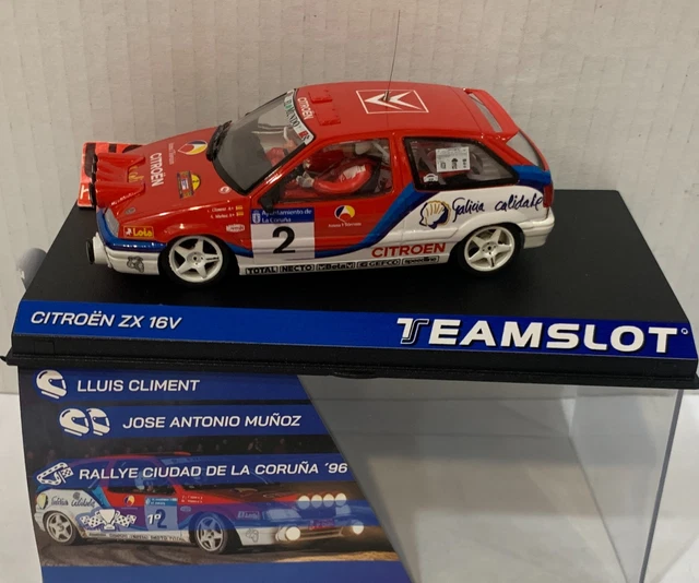 、 SLOT CAR TEAM Slot 13401 Citroen Zx 16V #2 Rallyciudad De La