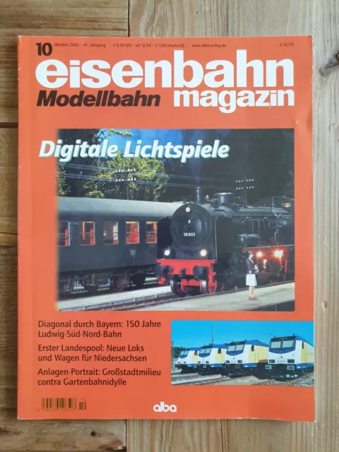 Eisenbahn Magazin Modellbahn 10/2003 | Digitale Lichtspiele
