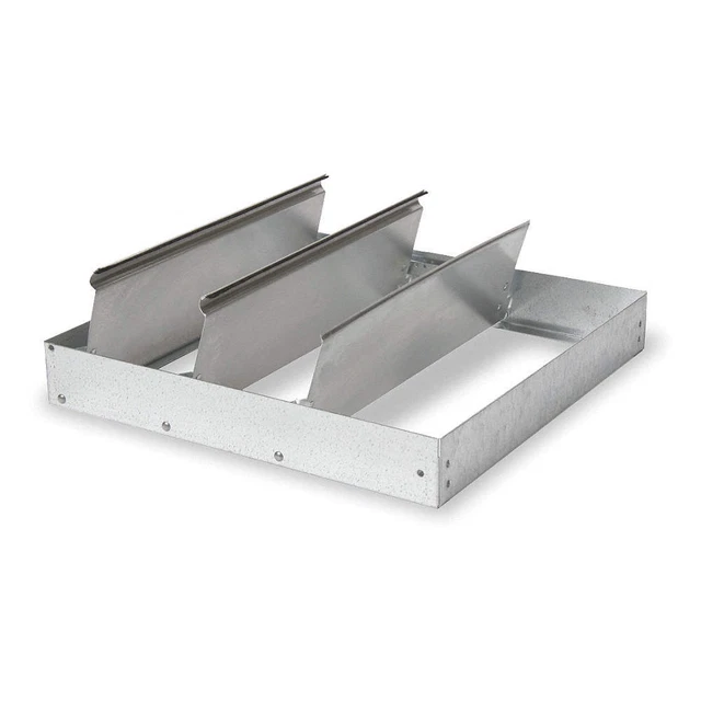DAYTON 2FTX5 Damper,Vert/Horiz Mtg,13 3/4 Sq
