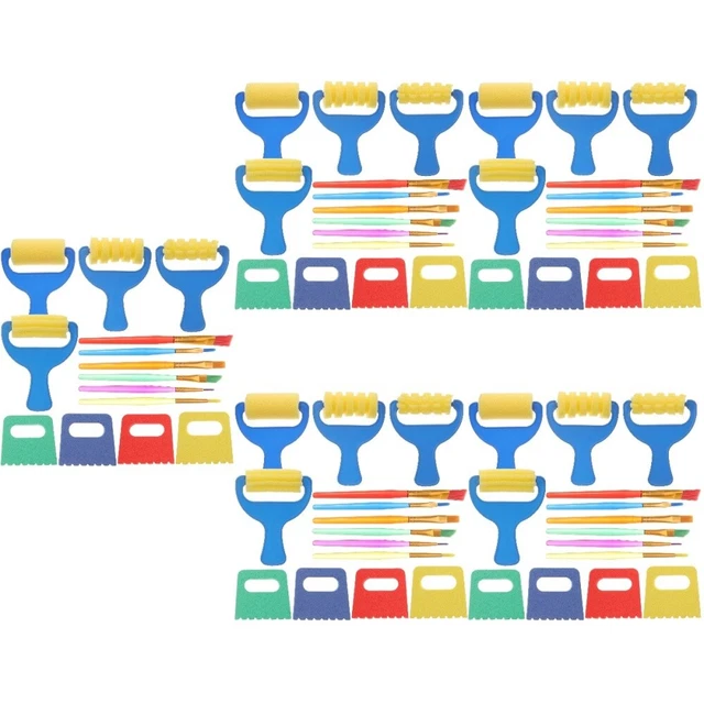 5x Herramienta de ajuste de color portátil Raspador de color Hágalo usted mismo para niños Pintar Raspador