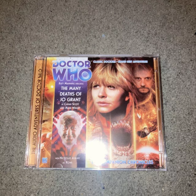 Doctor Who The Many Deaths Of Jo Grant Companion Chronicles Audio CD 6.4