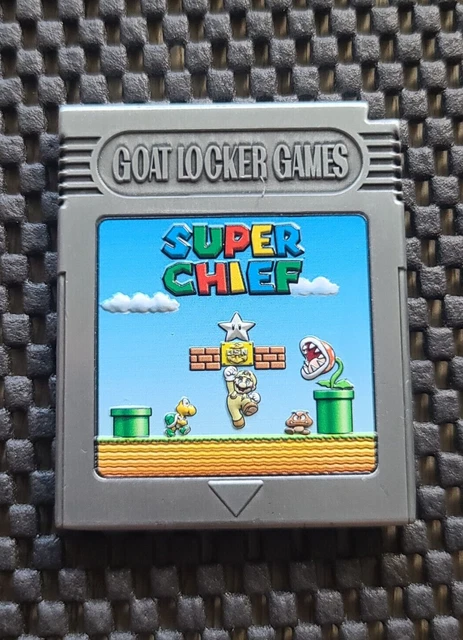 SUPER MARIO CHALLENGE Coin Game Boy Cartridge Goat Locker Chief USN ...