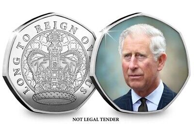 King Charles III Premier Année De King Commémoratif Pièce de Monnaie