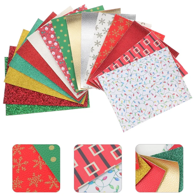15 Pcs Fabric Supplies DIY Accessories Christmas Faux Craft Earrings