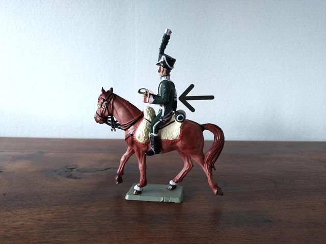 ANCIEN STARLUX PLASTIQUE PREMIER EMPIRE CAVALIER 8ÈME