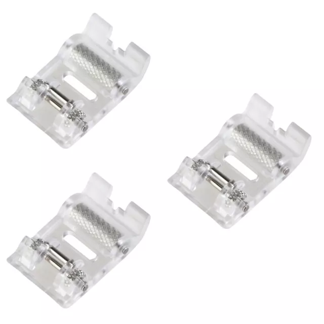 3 Count Roller Foot for Sewing Machine Presser Euro- Pro Electric