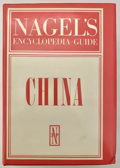 Nagel's Encyclopedia Guide China 1984 Maps Plans Diagrams History Dynasty Peking