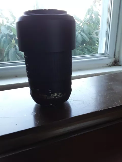 Nikon DX Af-p Nikkor 70-300mm Camera Lens 1 4.5-6.3g Ed