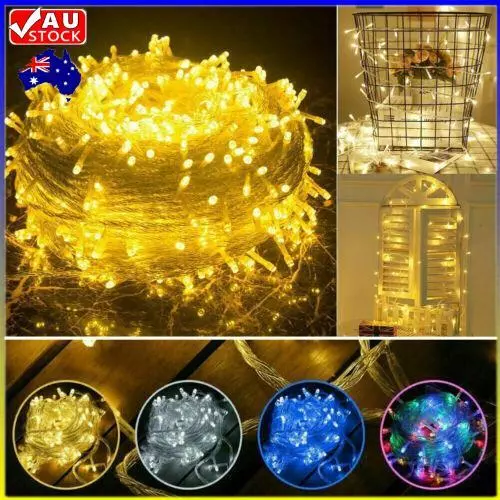 LED Christmas Fairy String Lights Plug In / Battery Lamps Decor Indoor Outdoor