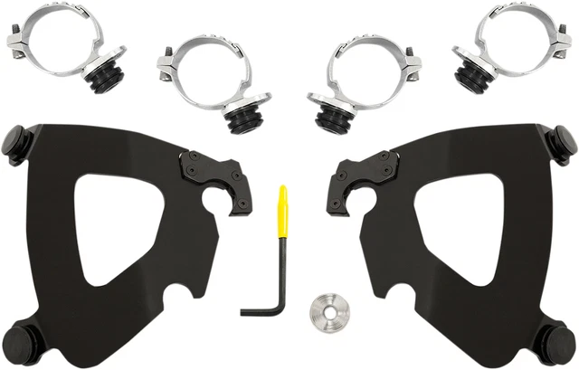 Harley Memphis Shades Trigger Lock Montagesatz Gauntlet 14-17 Low Rider EFI FXDL