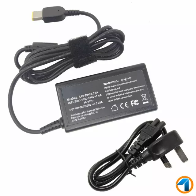 New 65W For Lenovo 0B47483 3.25a AC Adapter Charger ideapad Thinkpad X1 Helix