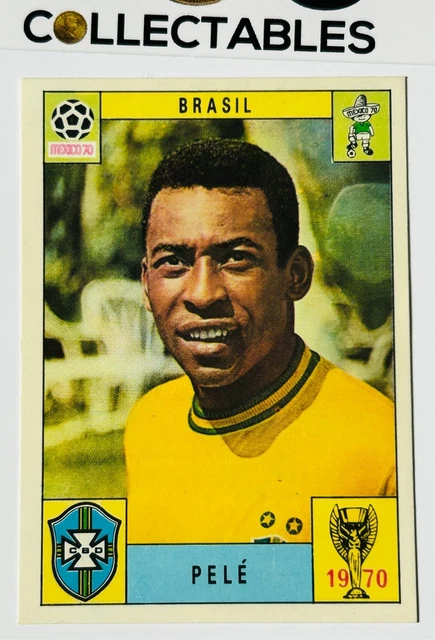 Carte Panini Signée Bobby Charlton 1970 - Coupe Du Monde Mexique 1970, Album Panini