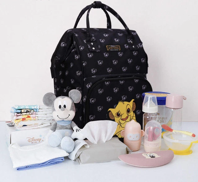 Disney Lion King Baby Diaper Bag Mommy Backpack Bag New