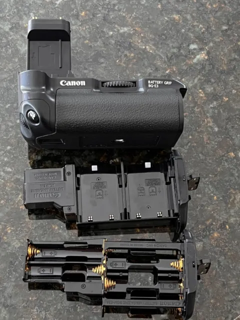 [Near Mint] Canon BG-E3 Battery Grip for EOS Rebel XTi & XT Digital Cameras