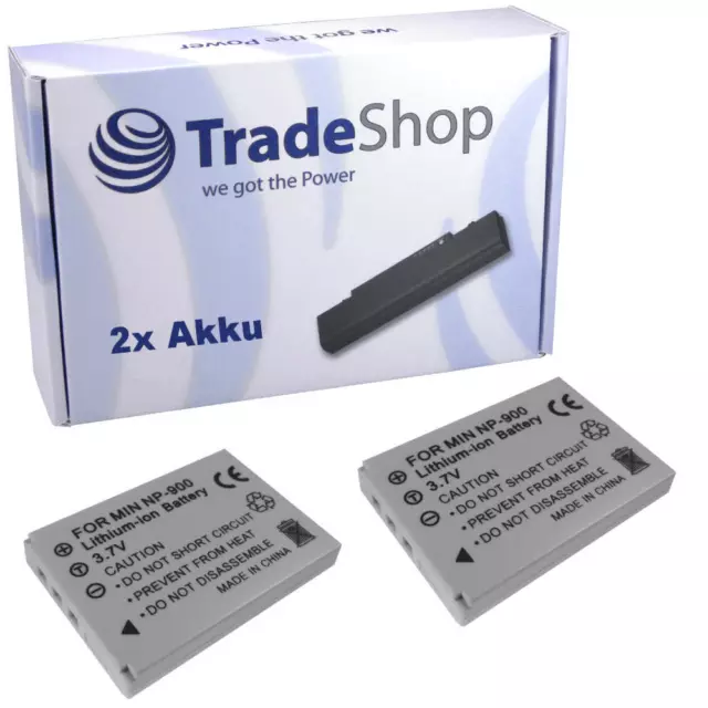 2x AKKU 950mAh für Jenoptik JD10.0 Z-3SL