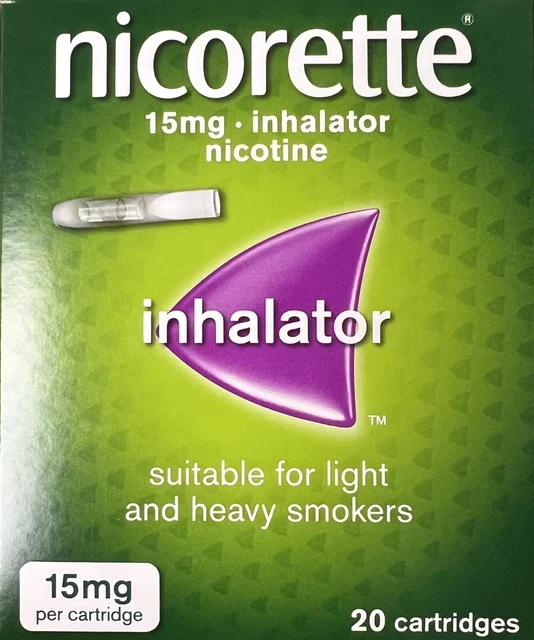 inalatore nicorette 15 mg x 20 cartucce