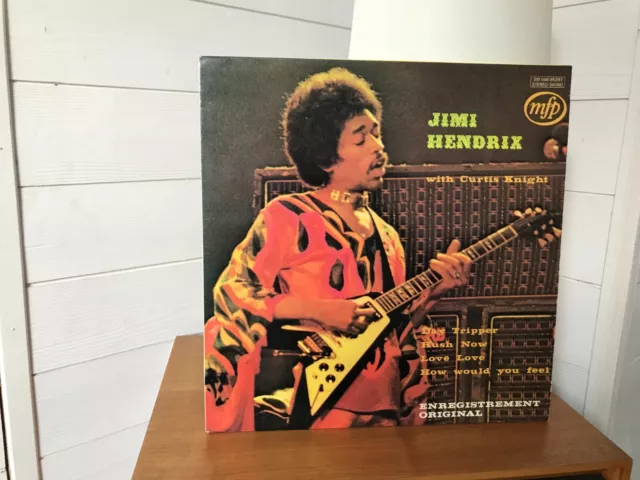 Jimi Hendrix With Curtis Knight - French 1St Label - 1972