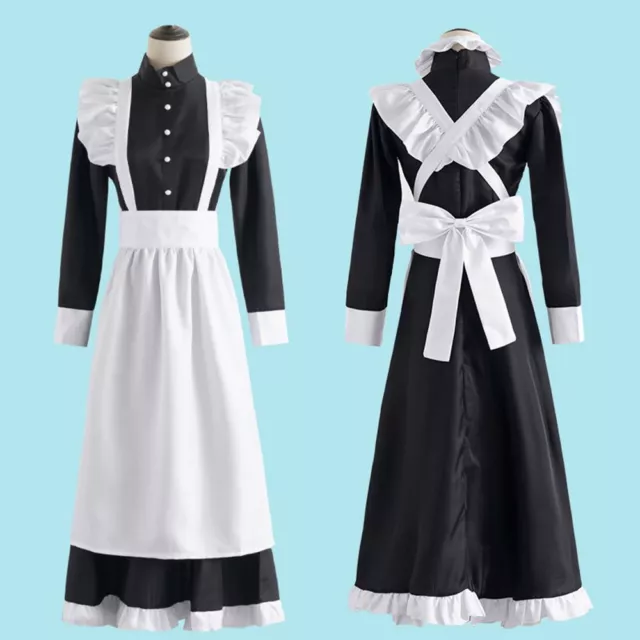 Male Cafe Costume Party Costumes Outfit Maid Costume Cosplay Dress Uniform