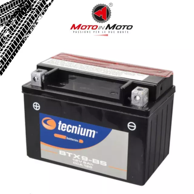 Batterie BTX9-BS YTX9-BS Pour beta Euro Jonathan 350 2001 2002