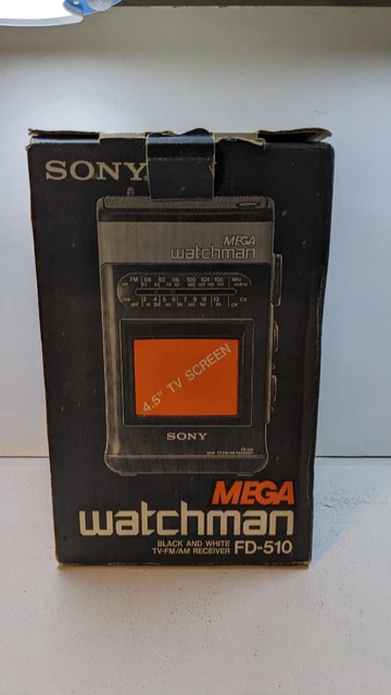 Sony Mega Watchman FD510 w/original box Sony Mega Watchman FD510 w/original box