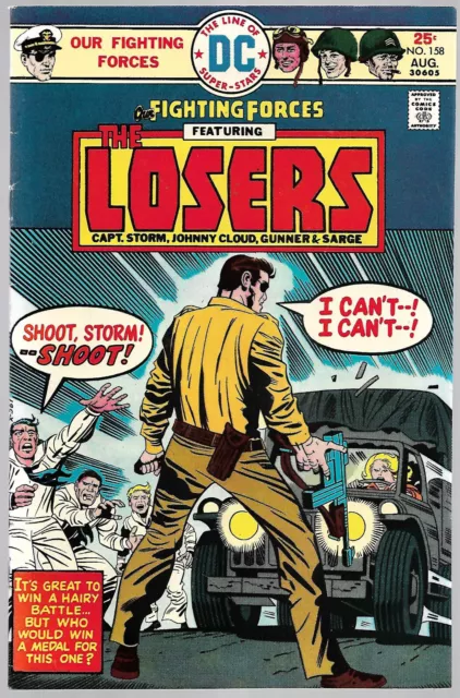 DC Bronze Age : Our fighting Forces #158 (The Losers) Jack Kirby (1975)