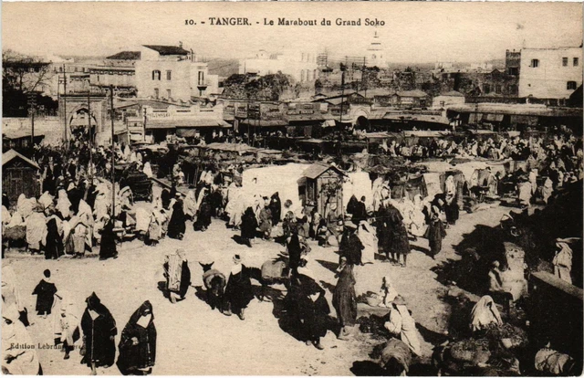CPA AK MOROCCO TANGIER - Le Marabout du Grand Soko (92489)