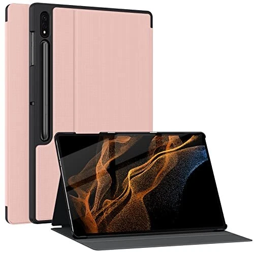 Soke Galaxy Tab S8 Ultra Case 2022 Premium Shock Proof Stand Case Auto Sleep/...