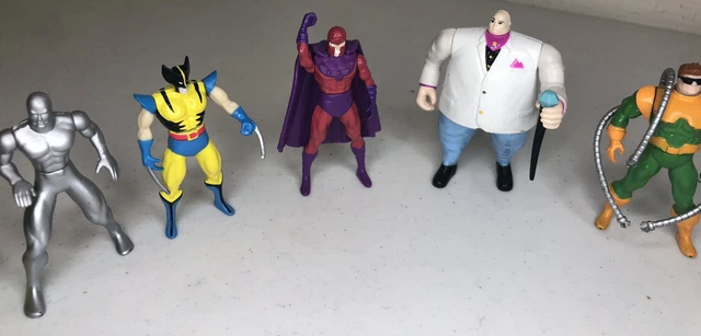 Vintage Toy Biz MARVEL HEAVY METAL HEROES 1994 Lot of 9 Diecast Figures 3