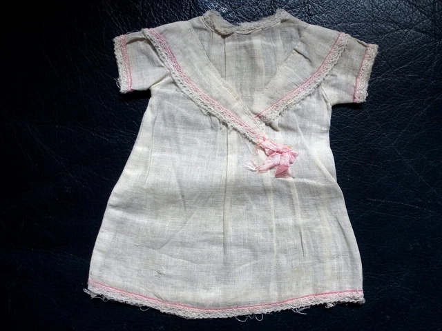 Chemise De Presentation Ancienne Pr Poupee Jumeau Steiner Sfbj
